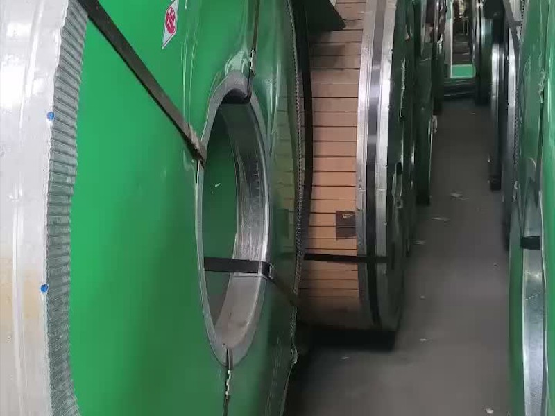 不锈钢卷材仓储展示