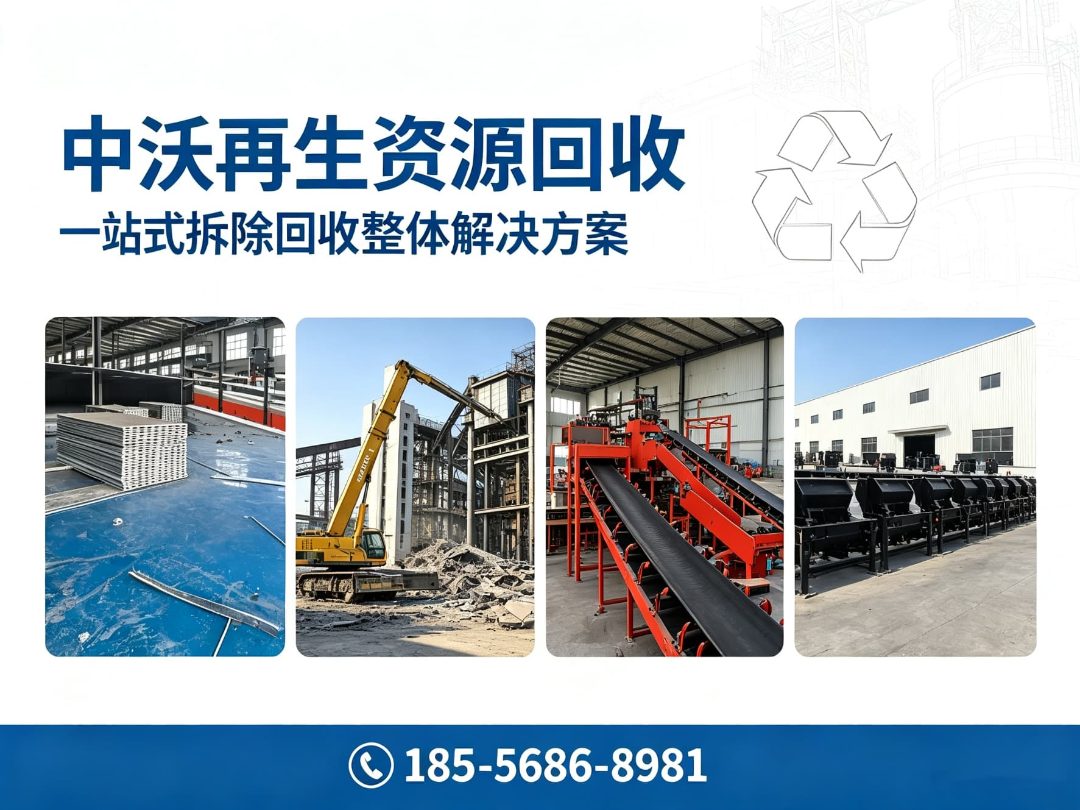 中沃物资回收 标准化分拣厂房作业区
