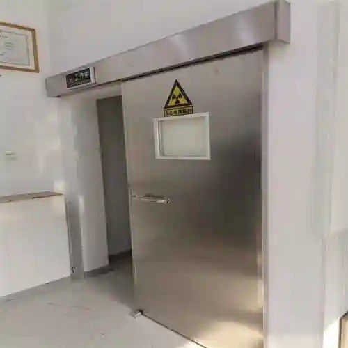 铅门安装实例