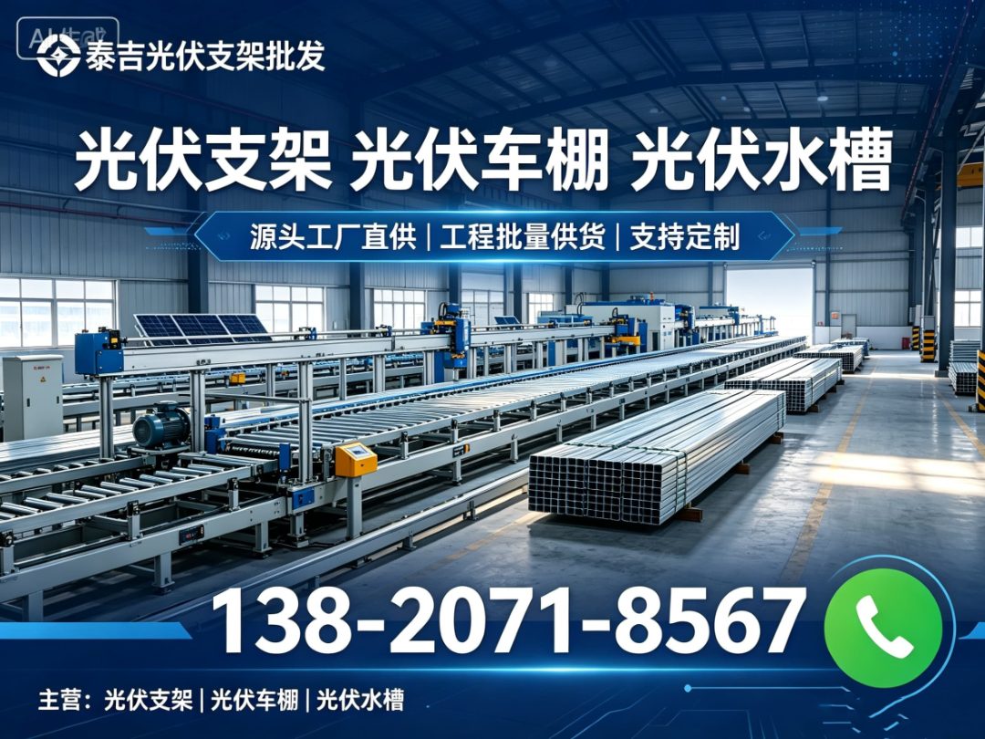 泰吉 光伏支架生产车间