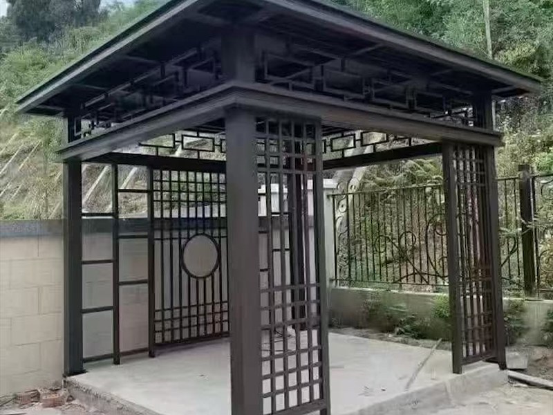 琼中庭院铝合金凉亭