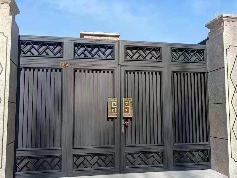 琼中新中式庭院大门