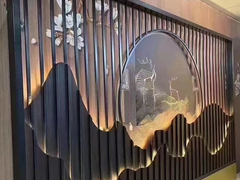 琼中金属影壁墙