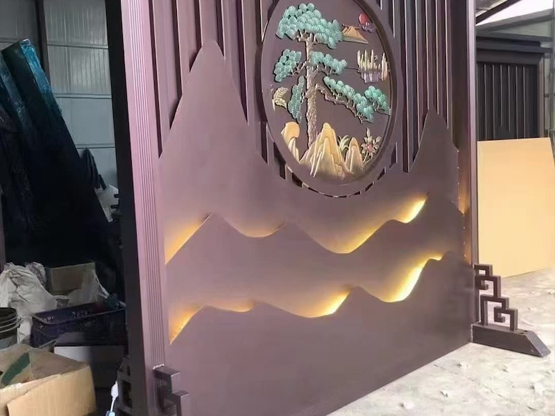 新中式影壁墙