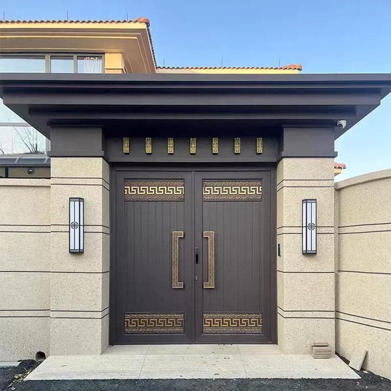 江门市铝板造型门楼