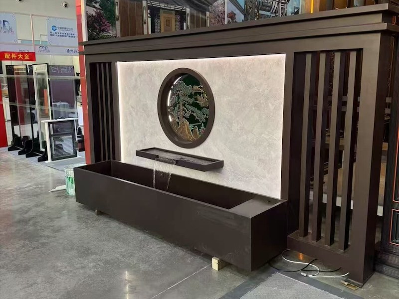 琼中流水影壁墙