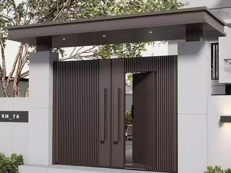 琼海市新中式庭院大门