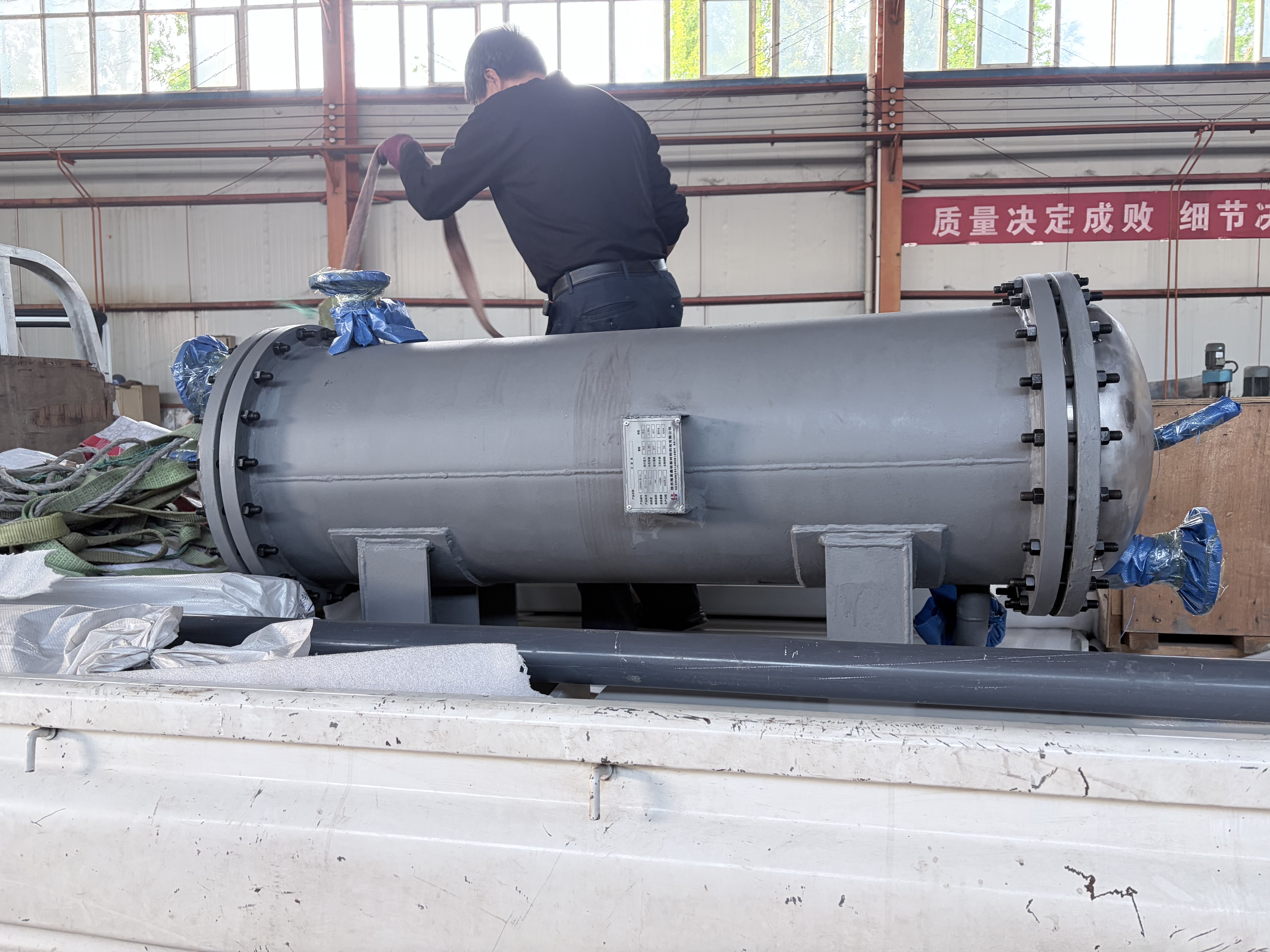 全钛换热器在宝鸡市扶风县高腐蚀环境中的性能表现
