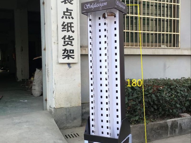 落地纸展示架