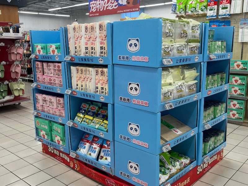 超市pdq展示盒
