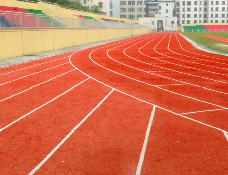 体育场硅PU塑胶跑道