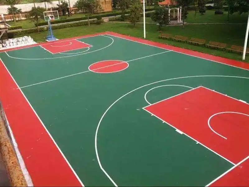 运动场硅pu