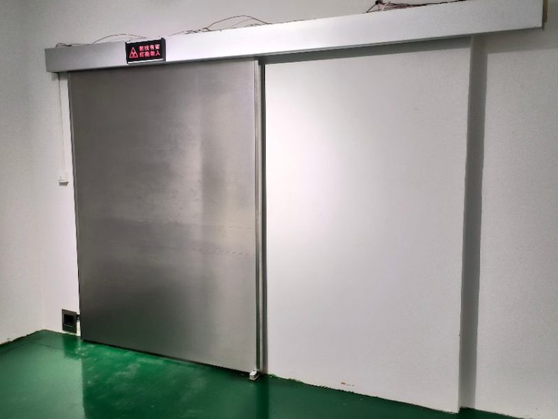 电动防辐射铅门