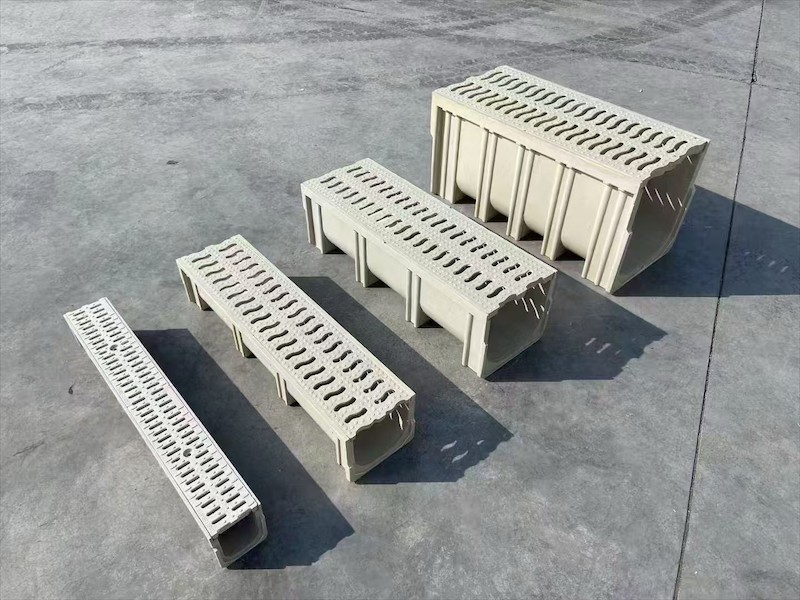 树脂排水沟产品展示
