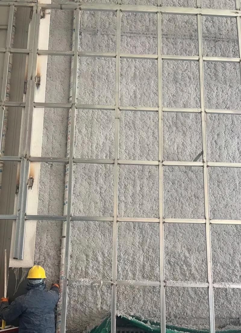 九江市超细无机纤维喷涂