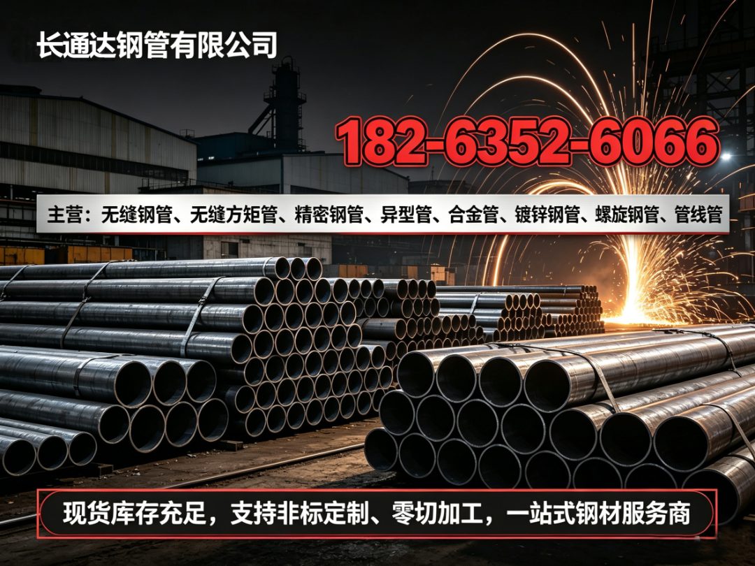 长通达钢管 管材仓储与加工