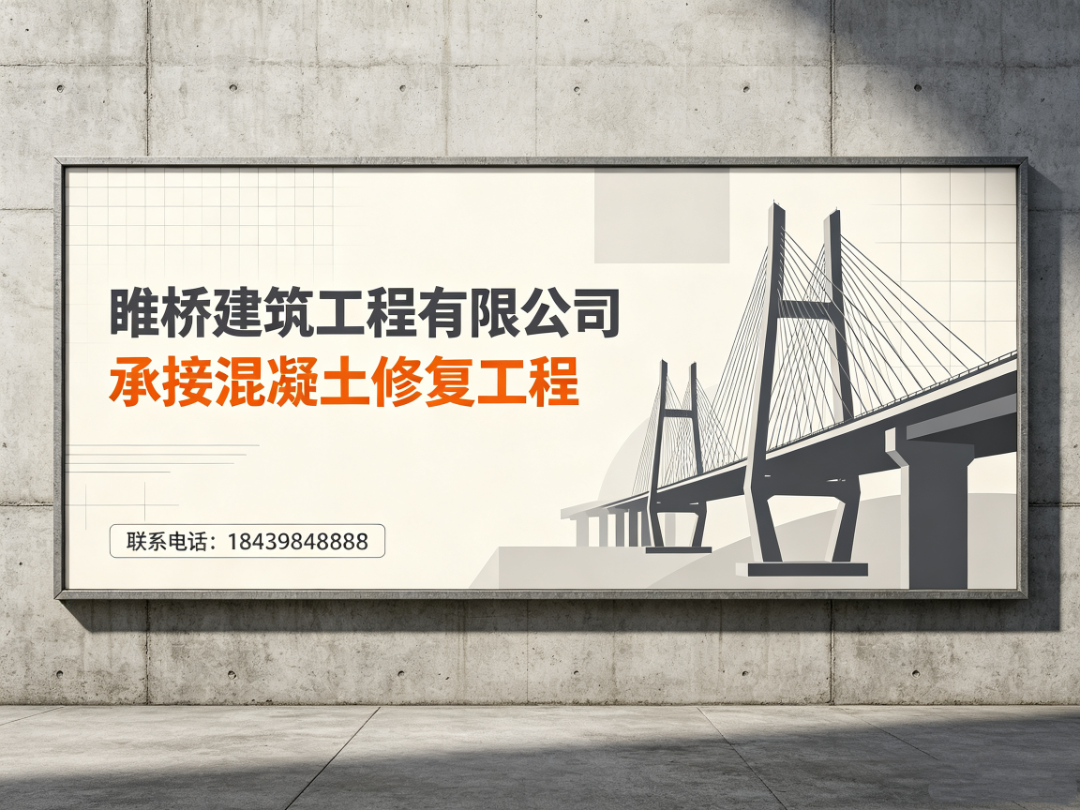 睢桥建筑工程公司招牌
