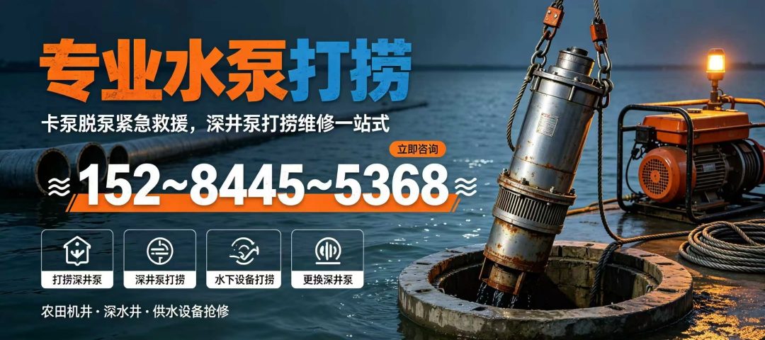 雄关丰雨灌溉 深井泵打捞现场