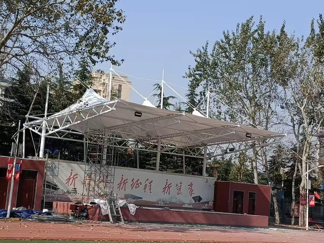 体育看台膜结构