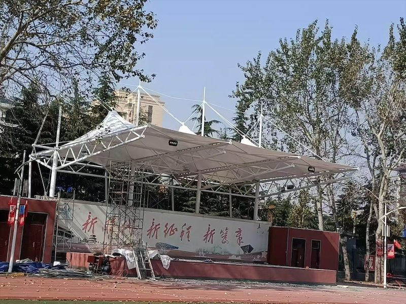 体育看台膜结构
