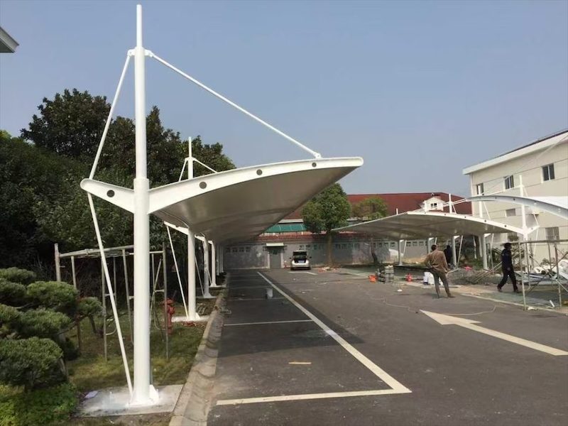 PVC膜结构车棚