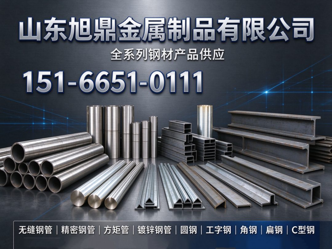 旭鼎金属 钢管仓储加工区