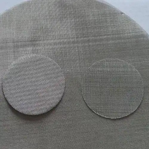 不锈钢包边过滤网片
