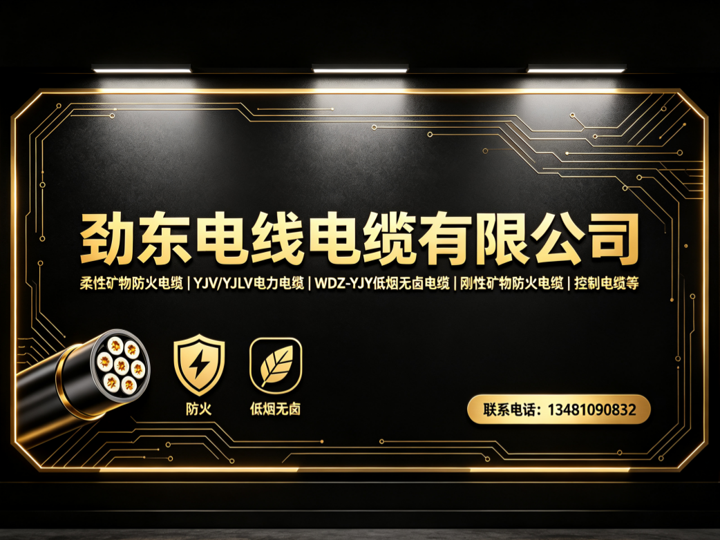 劲东电线电缆公司招牌