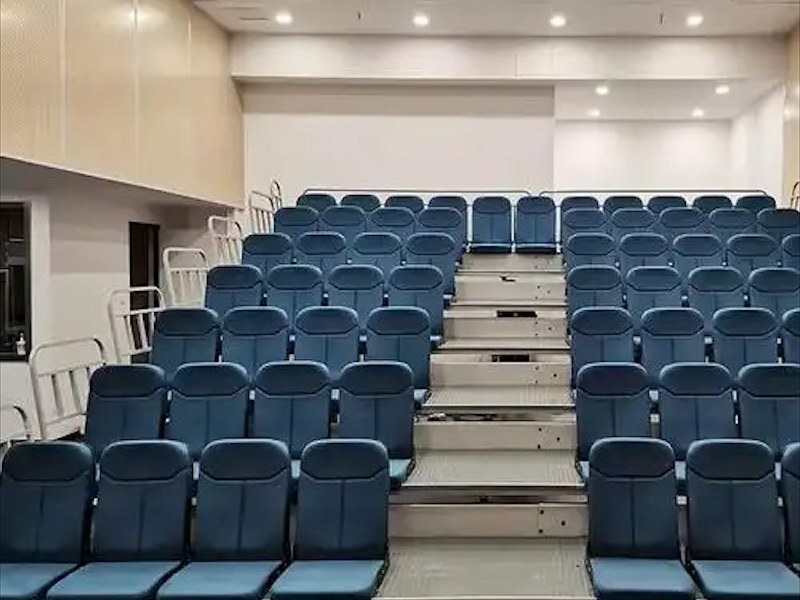 伸缩看台座椅展示