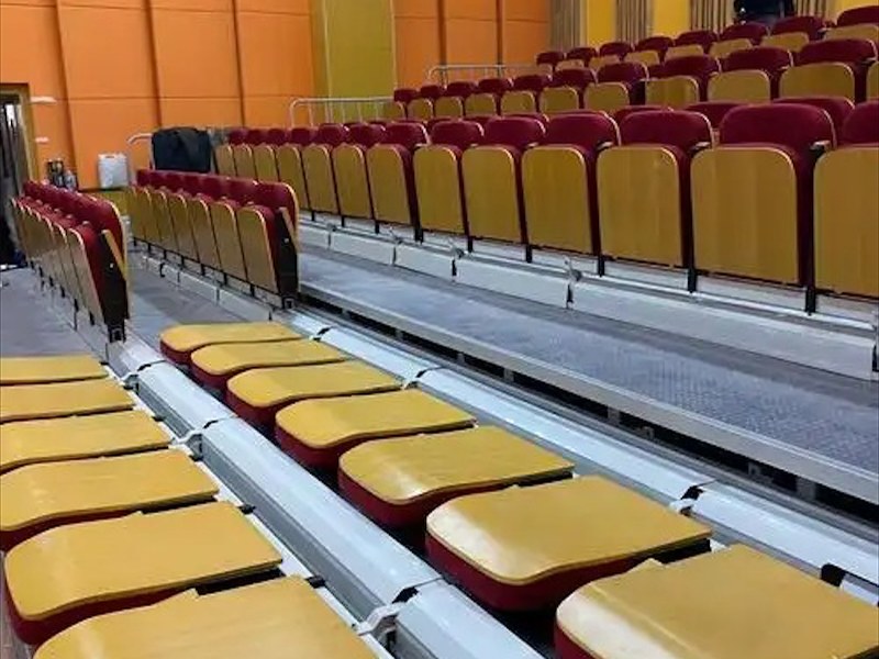 伸缩看台座椅展示