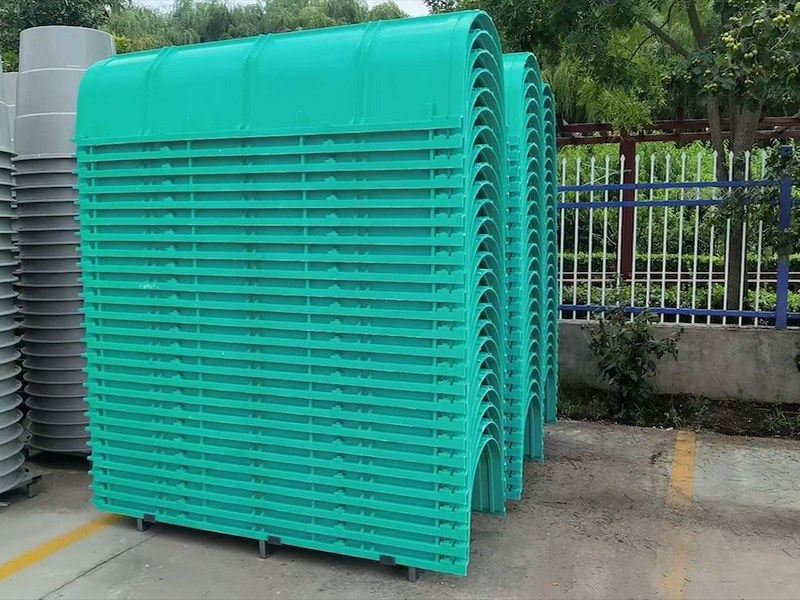 玻璃钢水渠应用示意图