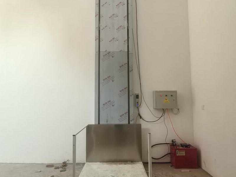 液压升降货梯展示