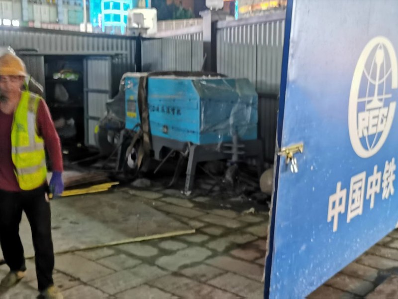 湿喷机设备展示