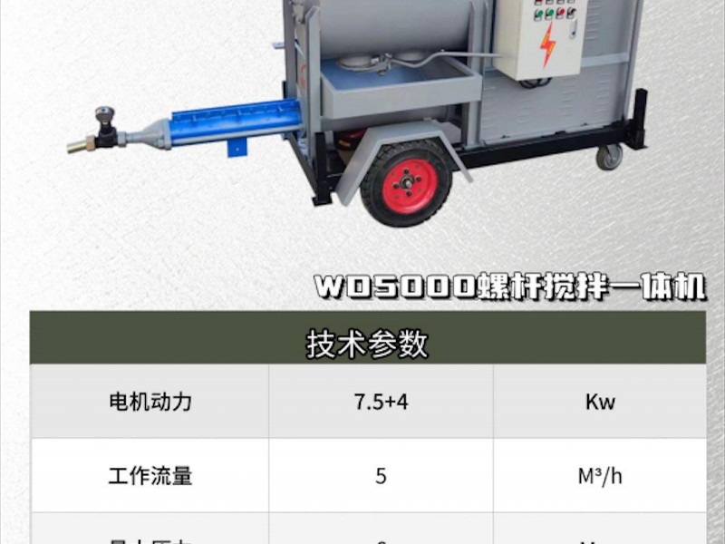注浆机设备展示