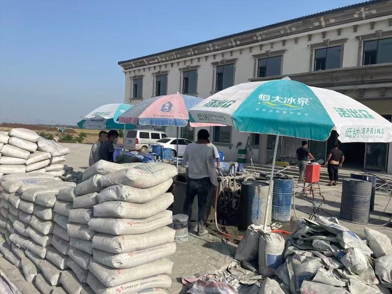 倾斜纠偏加固