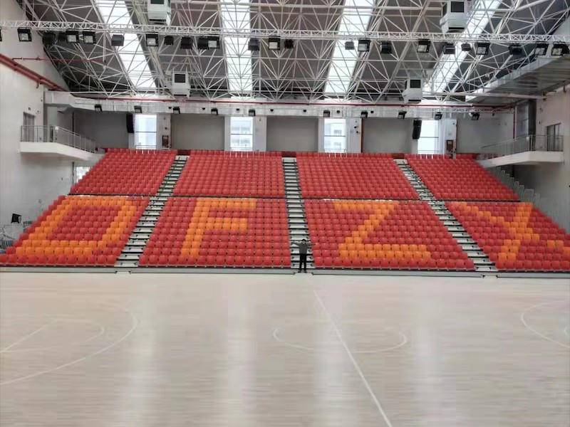 电动伸缩看台座椅应用场景