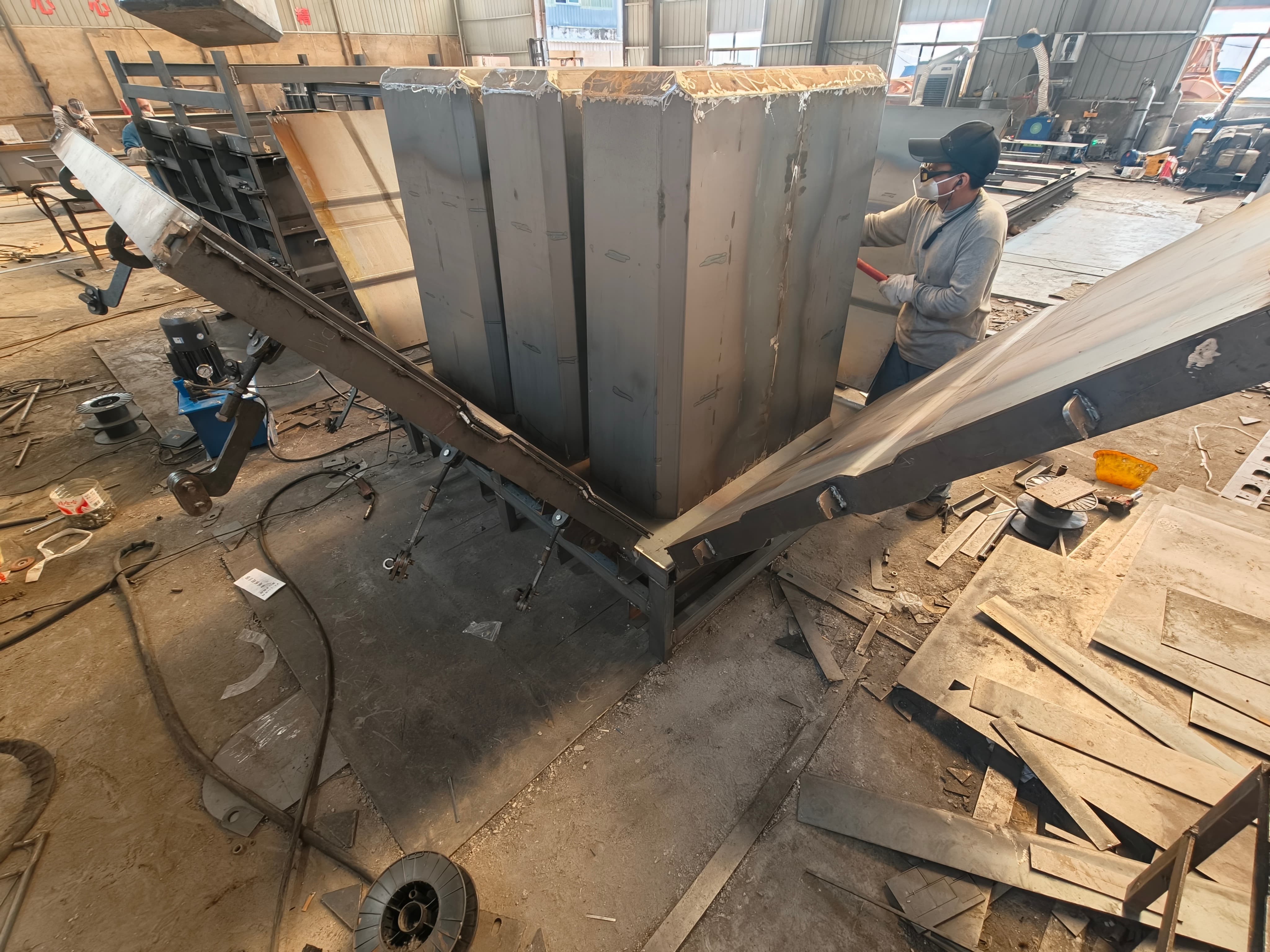 化粪池模具生产展示