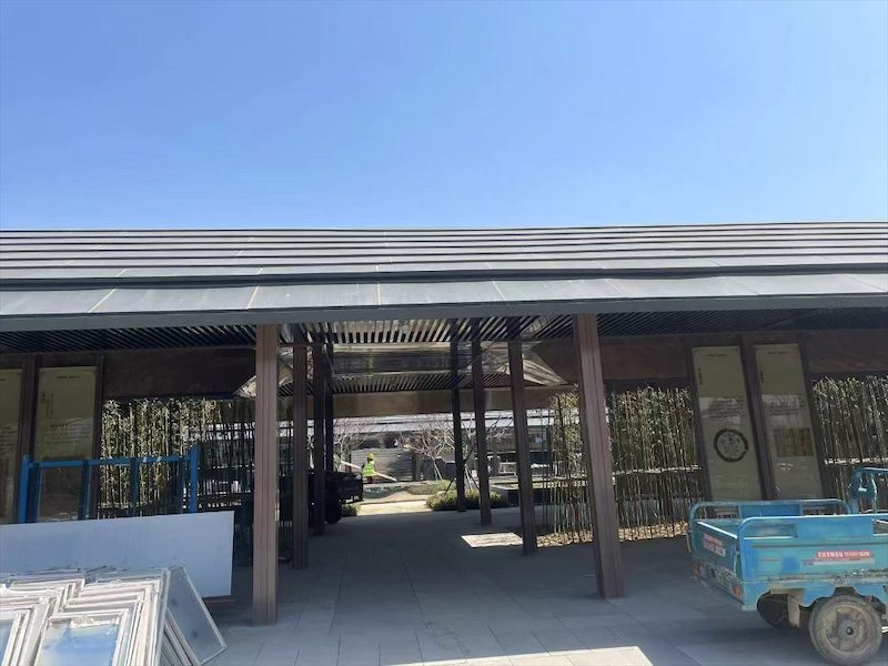 铝单板景观廊架