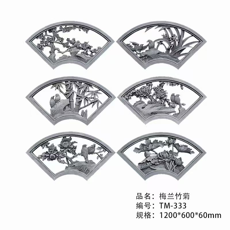 古建青砖青瓦砖雕