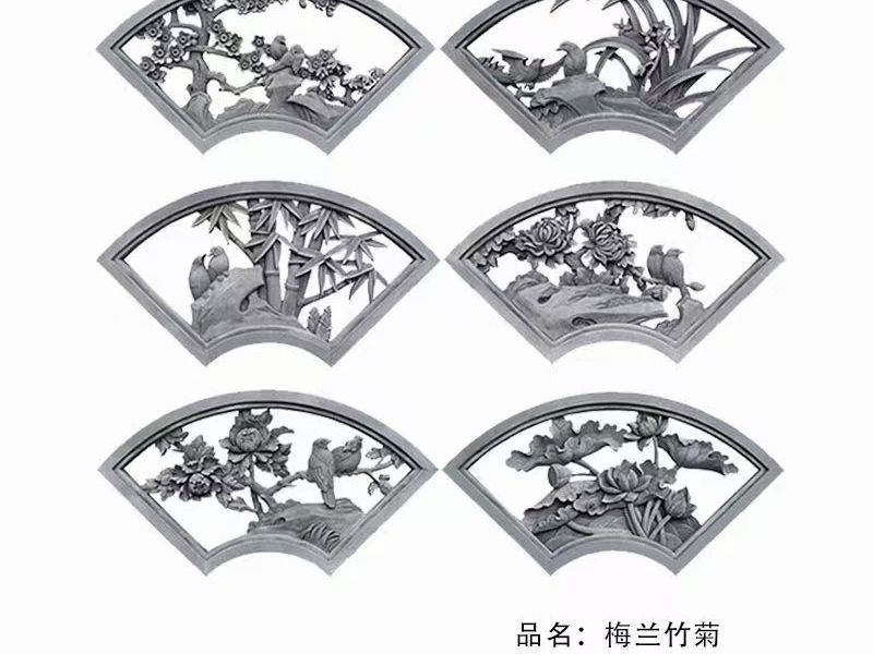 古建青砖青瓦砖雕
