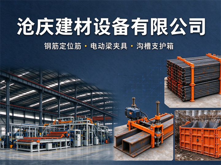 沧庆建材 建筑支护装备生产车间