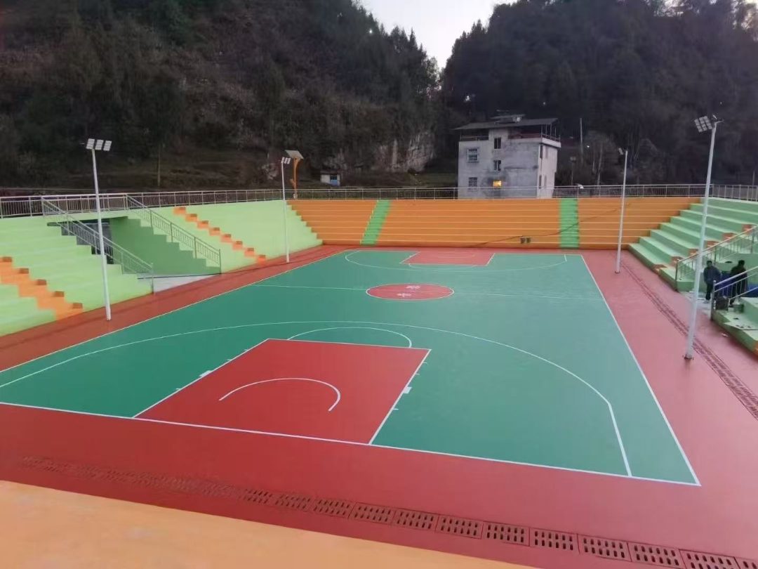 体育场硅PU塑胶跑道