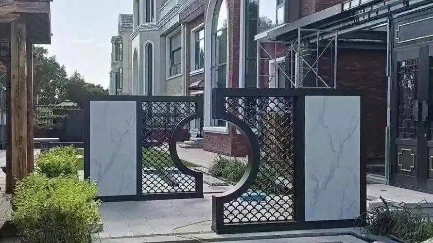 流水景墙