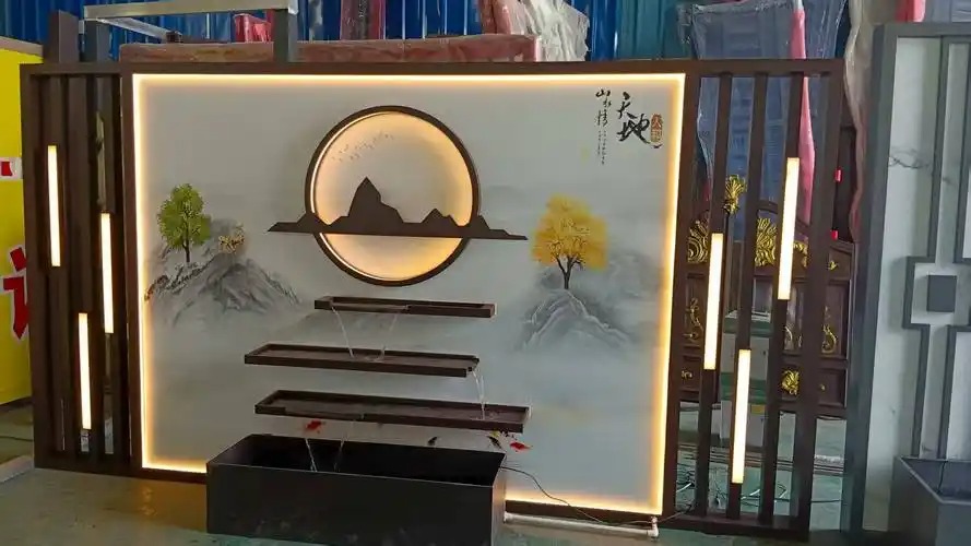 影壁墙流水