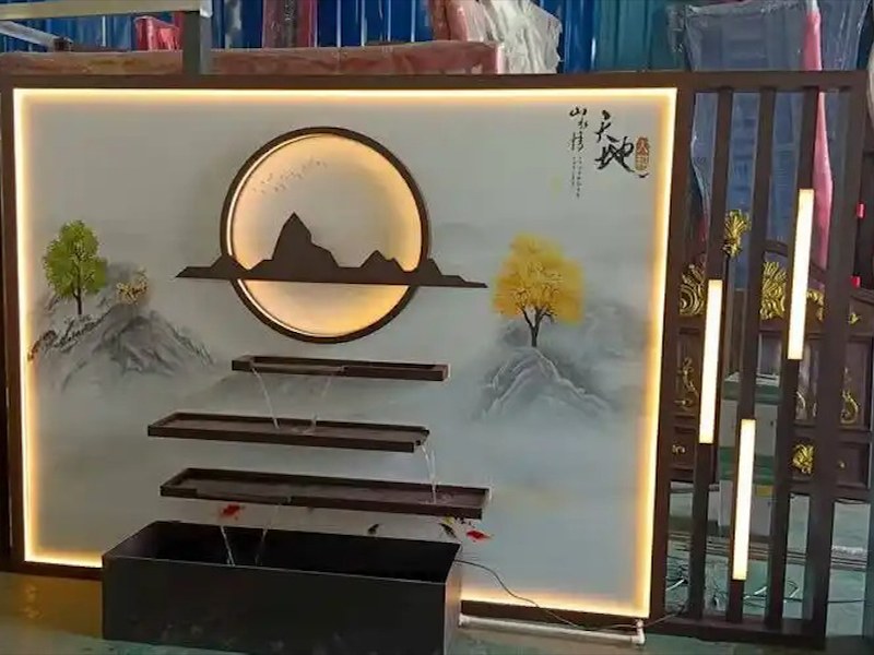 影壁墙流水