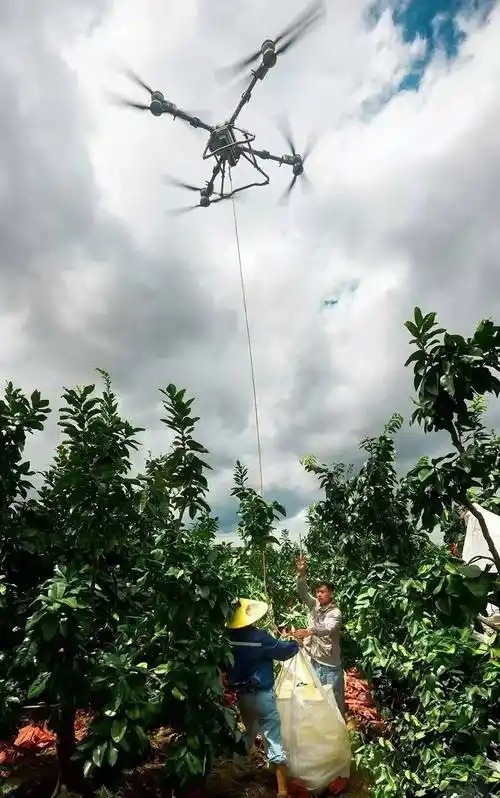 保定市无人机吊运混凝土