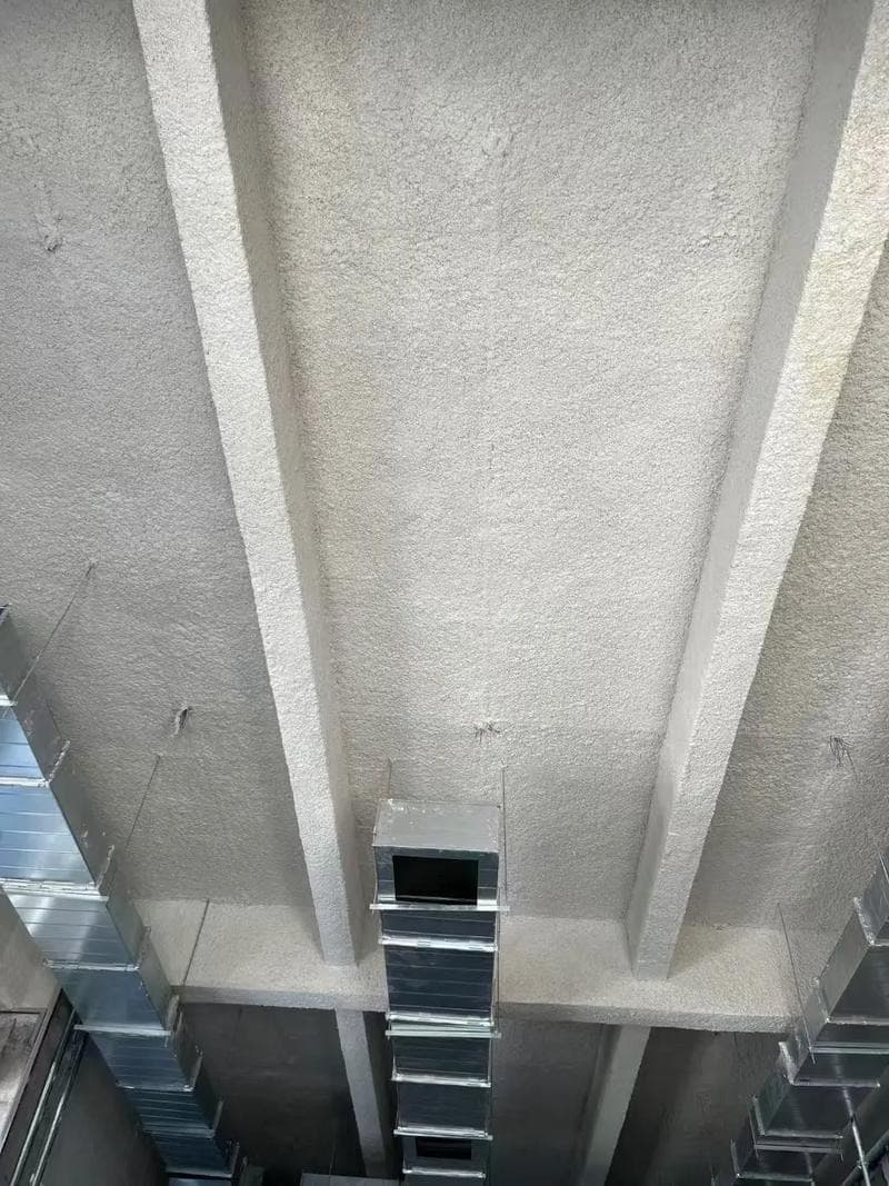 防水无机纤维喷涂施工