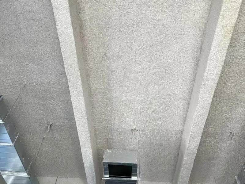 防水无机纤维喷涂施工