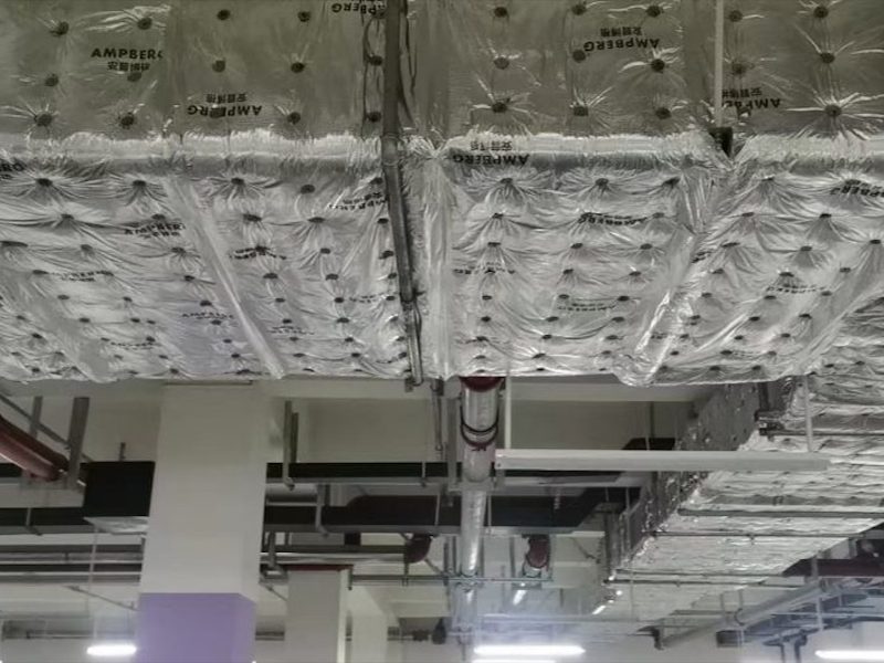 针刺毯硅酸铝防火包裹施工