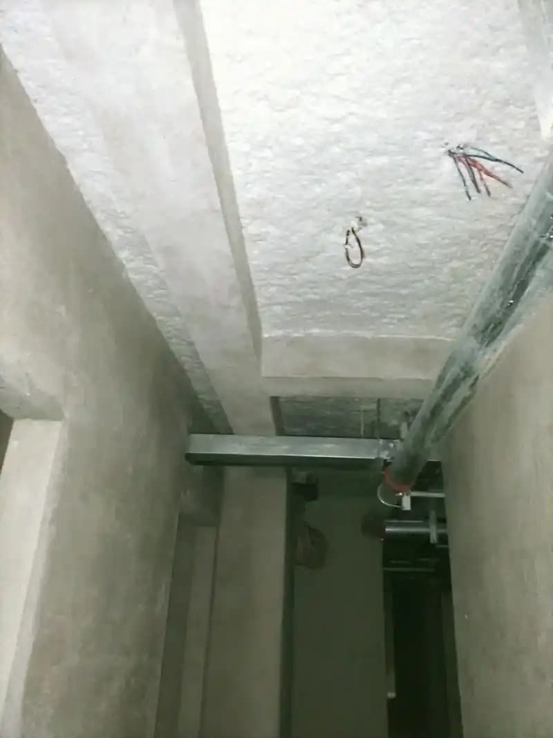 外墙超细无机纤维喷涂施工